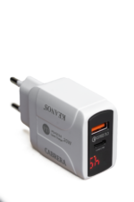 Keanos® CABRERA 20WATT 2+1 Φορτιστής Τοίχου (Λευκός) - Image 2