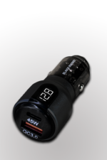 Keanos® BLACK RHINO 75Watt 2 + 1 Φορτιστής Αυτοκινήτου (Μαύρος) - Image 3