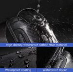 Bange® Τσαντάκι ώμου χιαστί 6LT 22085 PLUS Μαύρο - Image 4