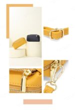 Pierre Loues® Γυναικεία Τσάντα Χιαστί 1,6LT 514-75 Μπορντό - Image 5