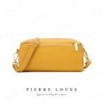 Pierre Loues® Γυναικεία Τσάντα Χιαστί 1,6LT 514-75 Μπορντό - Image 3