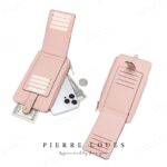 Pierre Loues® Γυναικείο πορτοφόλι 0,2LT 618-45 Μαύρο - Image 5