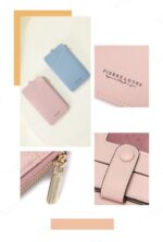 Pierre Loues® Γυναικείο πορτοφόλι 0,2LT 618-45 Μαύρο - Image 7