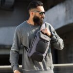 Bange® Τσαντάκι ώμου χιαστί 9LT 7086 Γκρί - Image 20