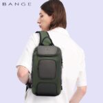 Bange® Τσαντάκι ώμου χιαστί 9LT 7086 Χακί - Image 9