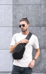 Bange® Τσαντάκι ώμου χιαστί 6LT 7213 Μαύρο - Image 10