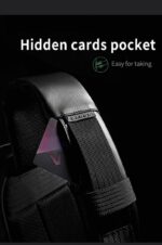 Bange® Τσαντάκι ώμου χιαστί 6LT 7213 Μαύρο - Image 5