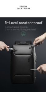 Bange® Σακίδιο πλάτης 23LT Laptop 15,6” 7216 Μαύρο - Image 9