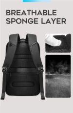 Bange® Σακίδιο πλάτης 23LT Laptop 15,6” 7216 Plus Μαύρο - Image 10