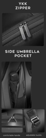 Bange® Σακίδιο πλάτης 24LT Laptop 15,6” 7267 Μαύρο - Image 8