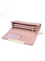 Pierre Loues® Γυναικείο Πορτοφόλι 0,6LT 728-18 Ρόζ - Image 6