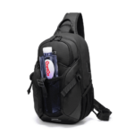 Bange® Τσαντάκι ώμου χιαστί 9LT 77120 Μαύρο - Image 5