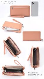 Pierre Loues® Γυναικείο Πορτοφόλι 0,6LT 815-25 Μπορντό - Image 6