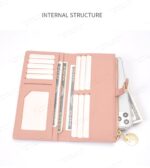 Pierre Loues® Γυναικείο Πορτοφόλι 0,4LT 821-4-1 Μαύρο - Image 3