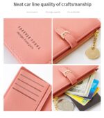 Pierre Loues® Γυναικείο Πορτοφόλι 0,2LT 821-4-2 Καφέ - Image 3