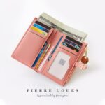 Pierre Loues® Γυναικείο Πορτοφόλι 0,2LT 821-4-2 Καφέ - Image 6