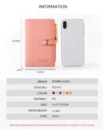 Pierre Loues® Γυναικείο Πορτοφόλι 0,2LT 821-4-2 Καφέ - Image 4