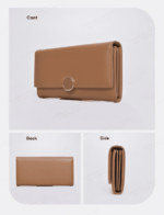 Pierre Loues® Γυναικείο πορτοφόλι 0,5LT 982-17-1 Μαύρο - Image 3