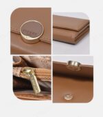 Pierre Loues® Γυναικείο πορτοφόλι 0,5LT 982-17-1 Μαύρο - Image 4