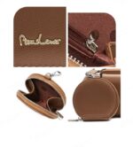 Pierre Loues® Γυναικεία Τσάντα Χιαστί 959-1 Κόκκινη - Image 7