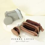 Pierre Loues® Γυναικεία Τσάντα Χιαστί 959-1 Κόκκινη - Image 9