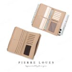 Pierre Loues® Γυναικείο πορτοφόλι 0,5LT B662-3 Μαύρο - Image 10