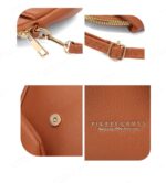 Pierre Loues® Γυναικεία Τσάντα Χιαστί 2,6LT C339-1 Καφέ - Image 3