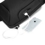 Bange® Τσαντάκι ώμου χιαστί 6LT 7221 Μαύρο - Image 4