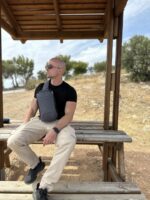 Bange® Τσαντάκι ώμου χιαστί 6LT 22085 Γκρί - Image 15