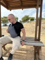 Bange® Τσαντάκι ώμου χιαστί 6LT 22085 Γκρί - Image 14