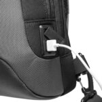 Bange® Τσαντάκι ώμου χιαστί 6LT 22085 Γκρί - Image 10