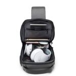 Bange® Τσαντάκι ώμου χιαστί 6LT 22085 Γκρί - Image 12