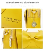 Pierre Loues® Γυναικεία Τσάντα Χιαστί / χειρός 2,6LT 514-28 Πράσινη - Image 9