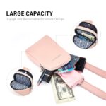 Pierre Loues® Γυναικεία Τσάντα Χιαστί 1,8LT 514-93 Ρόζ - Image 4