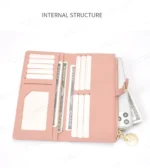 Pierre Loues® Γυναικείο Πορτοφόλι 0,4LT 821-4-1 Κόκκινο - Image 3