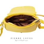 Pierre Loues® Τσάντα Χιαστί 3,2LT 914-7 Μαύρη - Image 11