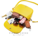 Pierre Loues® Τσάντα Χιαστί 3,2LT 914-7 Μαύρη - Image 9