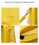 Pierre Loues® Τσάντα Χιαστί 3,2LT 914-7 Μαύρη - Image 5