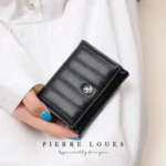 Pierre Loues® Γυναικείο πορτοφόλι 0,1LT PL422-3 Μαύρο - Image 9