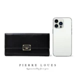 Pierre Loues® Γυναικείο πορτοφόλι 0,5LT PL728-102 Μαύρο - Image 2