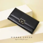 Pierre Loues® Γυναικείο πορτοφόλι 0,5LT PL728-102 Μαύρο - Image 12