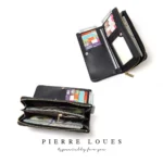 Pierre Loues® Γυναικείο πορτοφόλι 0,6LT PL813-7 Μαύρο - Image 5