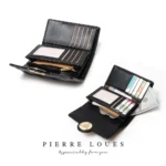 Pierre Loues® Γυναικείο πορτοφόλι 0,6LT PL819-30-2 Μαύρο - Image 7