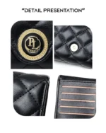 Pierre Loues® Γυναικείο πορτοφόλι 0,6LT PL819-30-2 Μαύρο - Image 8