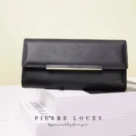 Pierre Loues® Γυναικείο πορτοφόλι 0,5LT PL986-56 Μαύρο - Image 11