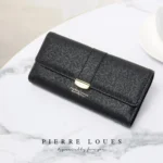 Pierre Loues® Γυναικείο πορτοφόλι 0,5LT B819-36 Μαύρο - Image 6