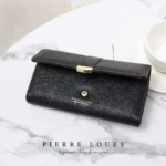 Pierre Loues® Γυναικείο πορτοφόλι 0,5LT B819-36 Μαύρο - Image 7