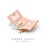 Pierre Loues® Γυναικείο πορτοφόλι 0,1LT C334-19 Καφέ - Image 2