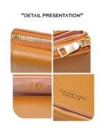 Pierre Loues® Γυναικείο πορτοφόλι 0,1LT C334-19 Καφέ - Image 7