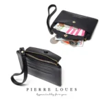 Pierre Loues® Γυναικείο πορτοφόλι 0,12LT PL19-78 Μαύρο - Image 4